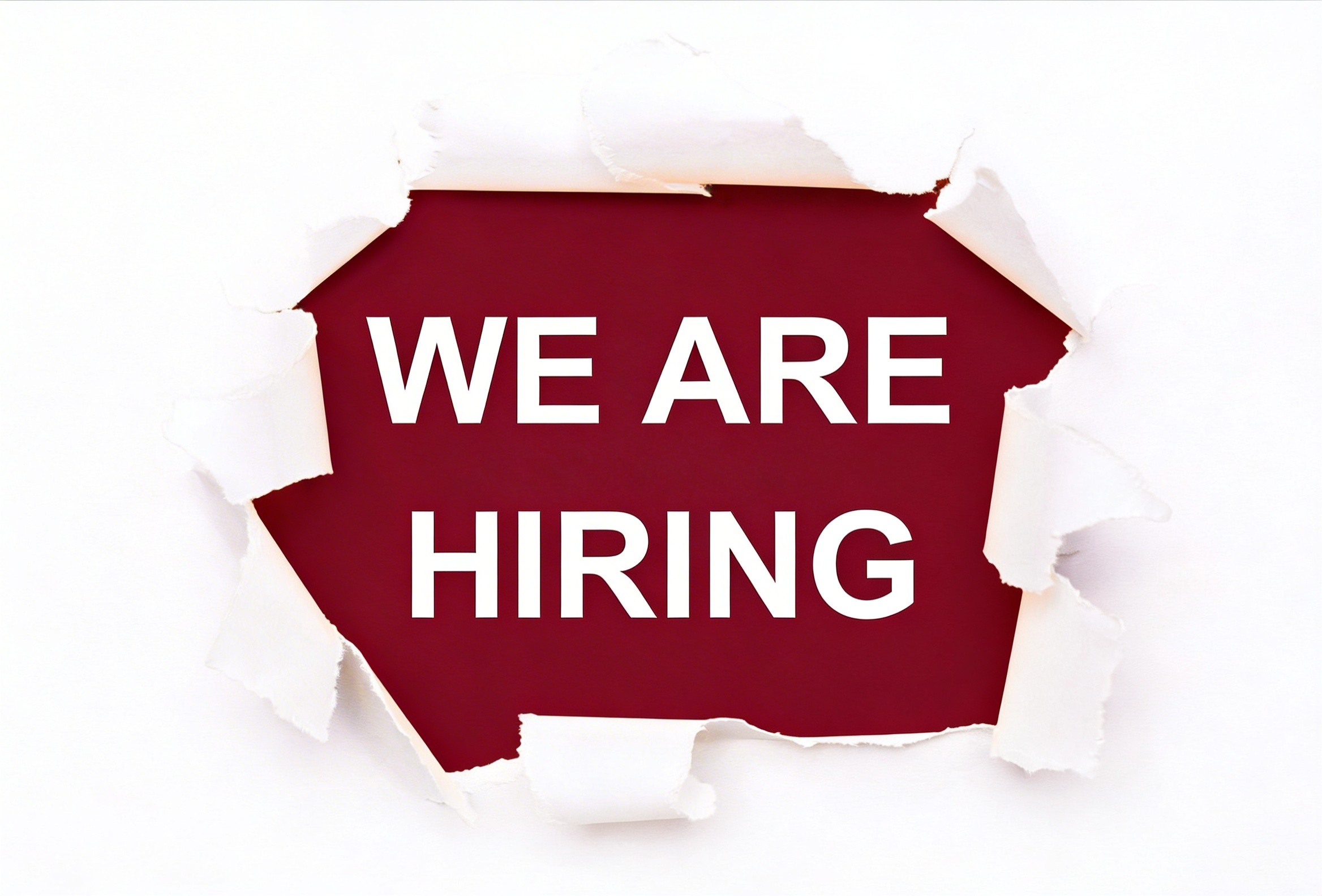 We Are Hiring